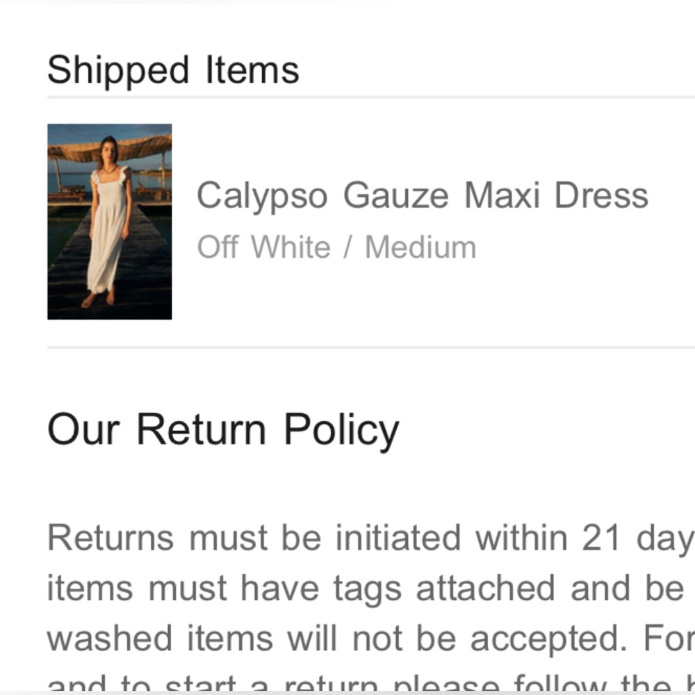 Z Supply Calypso Gauze Maxi Dress - Picture 5 of 5